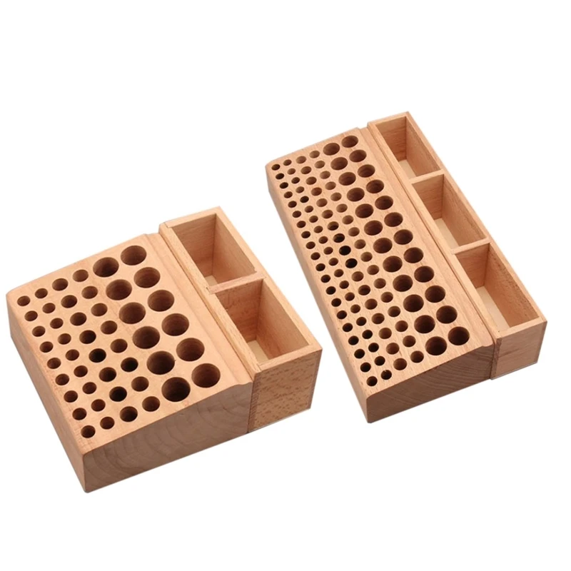 

Rubber Wood Integrated Material Wood Leather Diy Tool/Woodworking Diy Tool Wooden Leathercraft Tools Rack Stand Leather