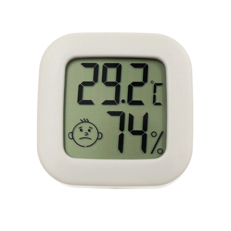 

CX-0726 Thermometer Indoor Electronic Environmental Room Thermometer Emperature And Humidity With Smiling Face
