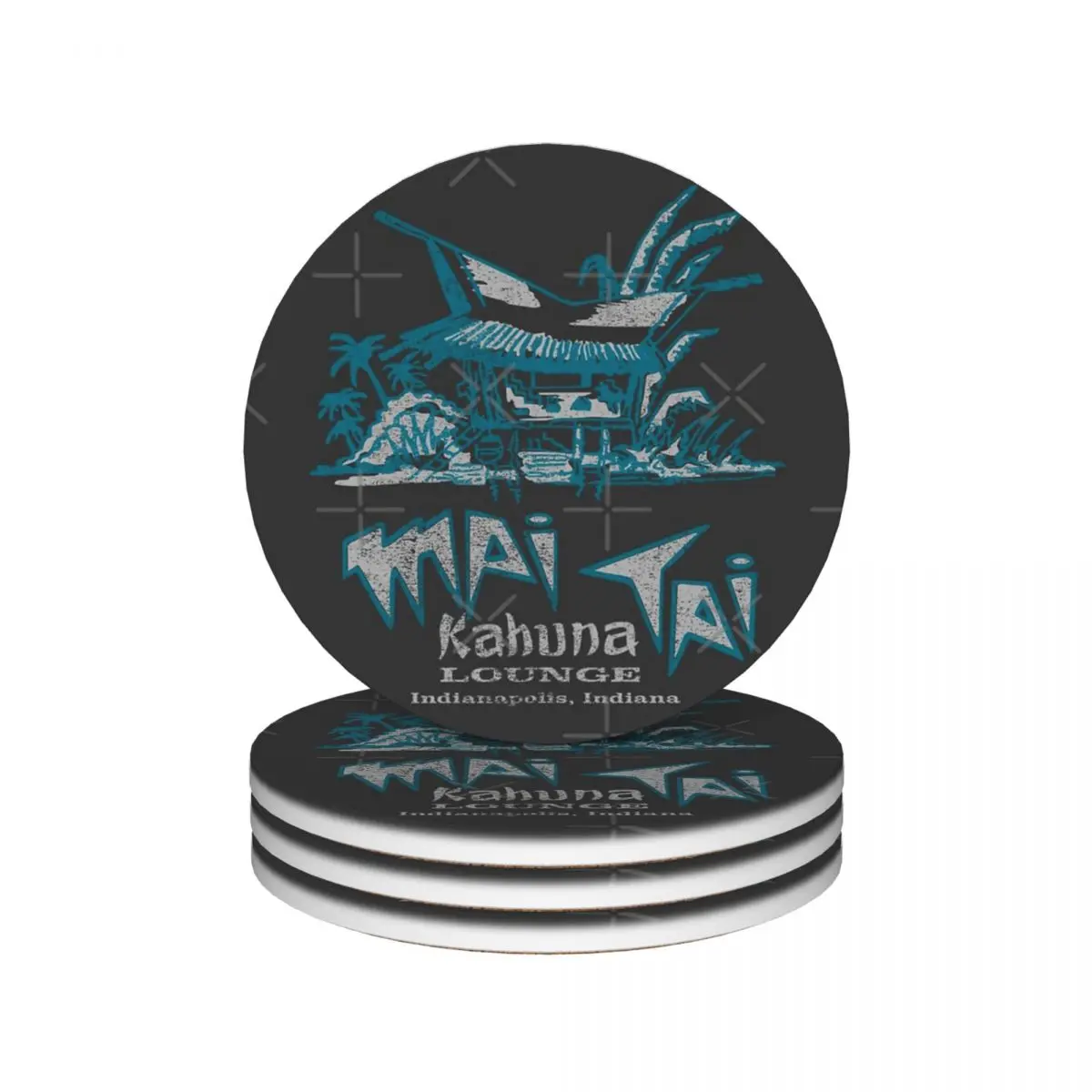 Kahuna Lounge — Mai Tai Indianapolis в керамических подставках принадлежности для кухонного