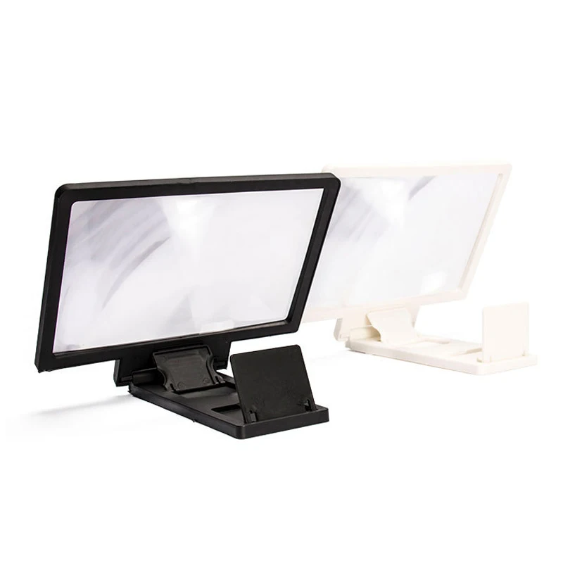 3d screen amplifier folding mobile phone magnifying glass hd stand video amplifier bracket enlarge stand eyes protection free global shipping