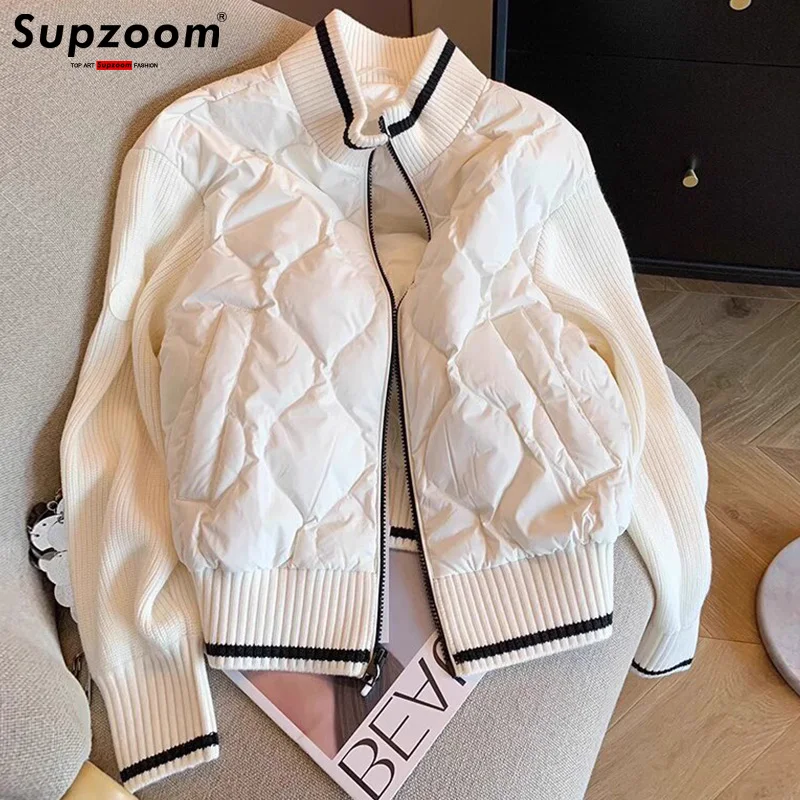 Supzoom Новое поступление брендовая одежда модный свободный кардиган зимнее пальто