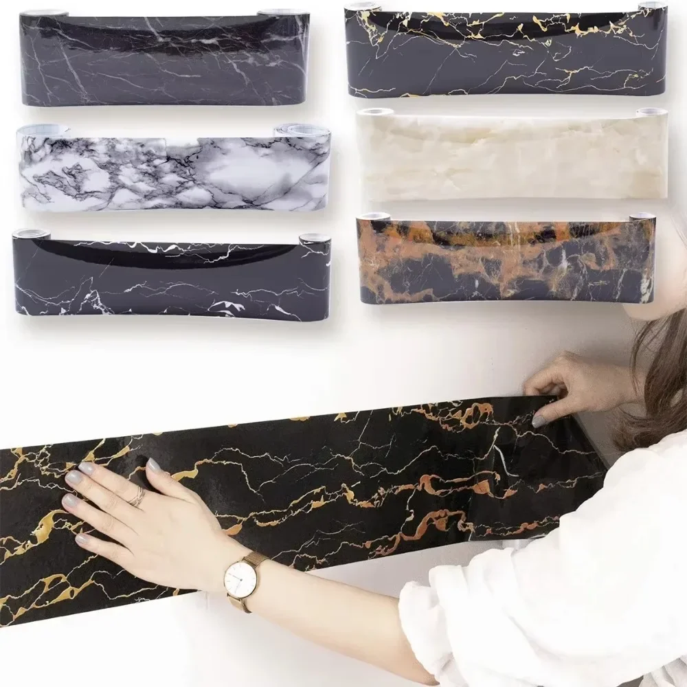 Новинка 2023 года 10*500 см рулон с мраморной текстурой наклейка на стену водостойкая