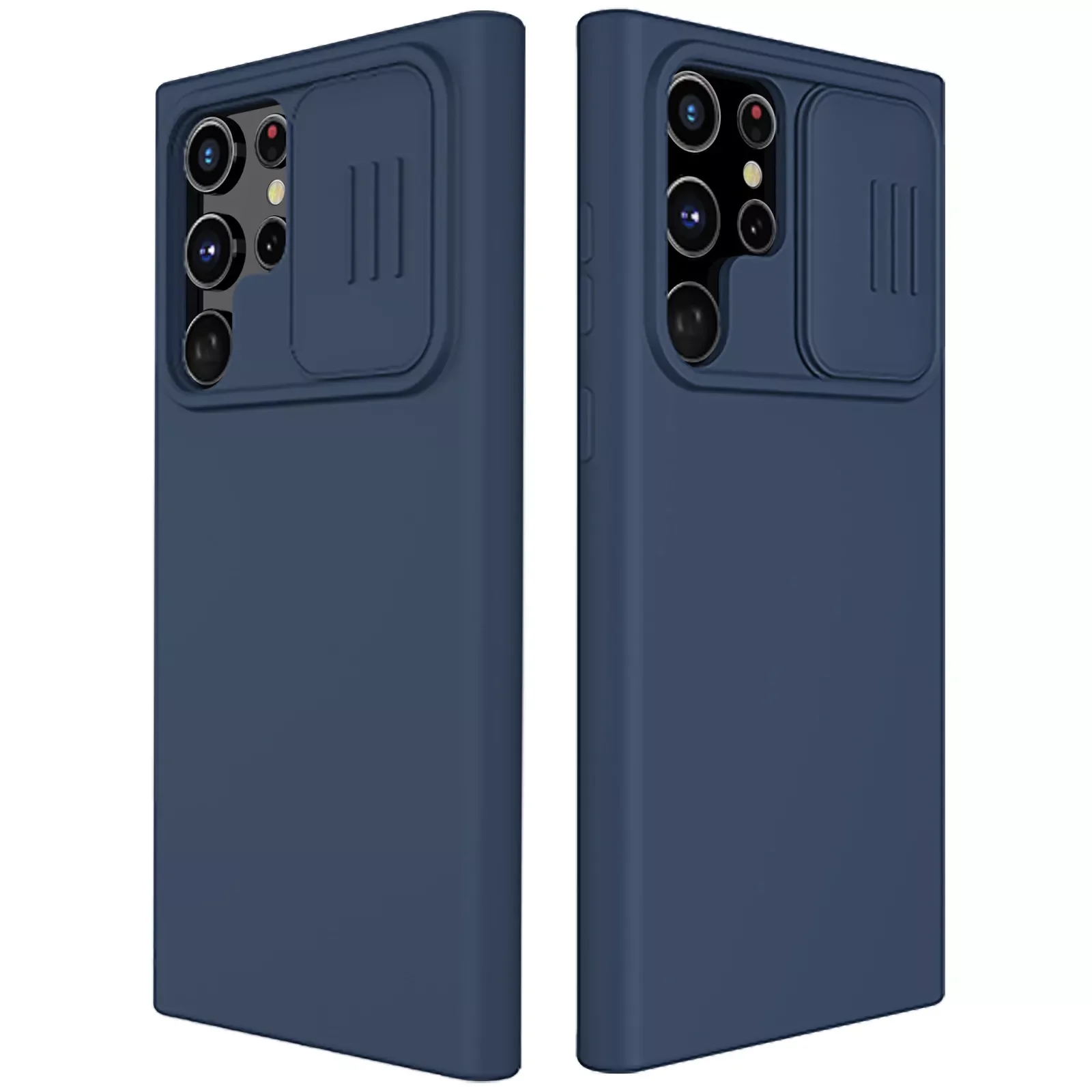 

Чехол для Galaxy S22 Ultra, силиконовый резиновый чехол CamShield для S22 Ultra 5G 2022, чехол для слайдов камер