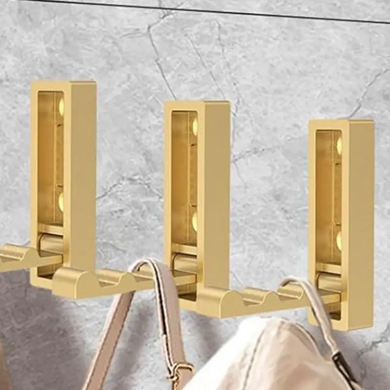 Складные Настенные крючки сверхпрочные настенные из цинкового сплава с винтами