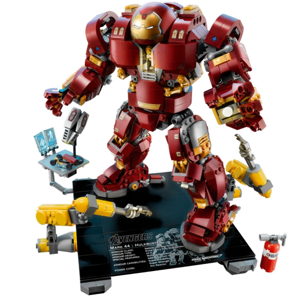 Супергерой Мстители ограниченная версия фигурки Mecha MOC строительные блоки