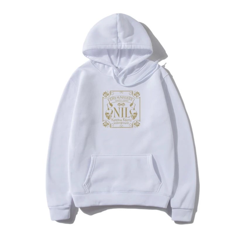 

Men Hoodie New The Gazette NIL J-Rock Album Logo Fashion Black Sweatshir Hoody Hoodie novelty SweatSweatshir women