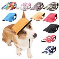 pet dog hat baseball cap princess hat adjustable outdoor sun protection baseball hat for small dogs and kitty pets accessories