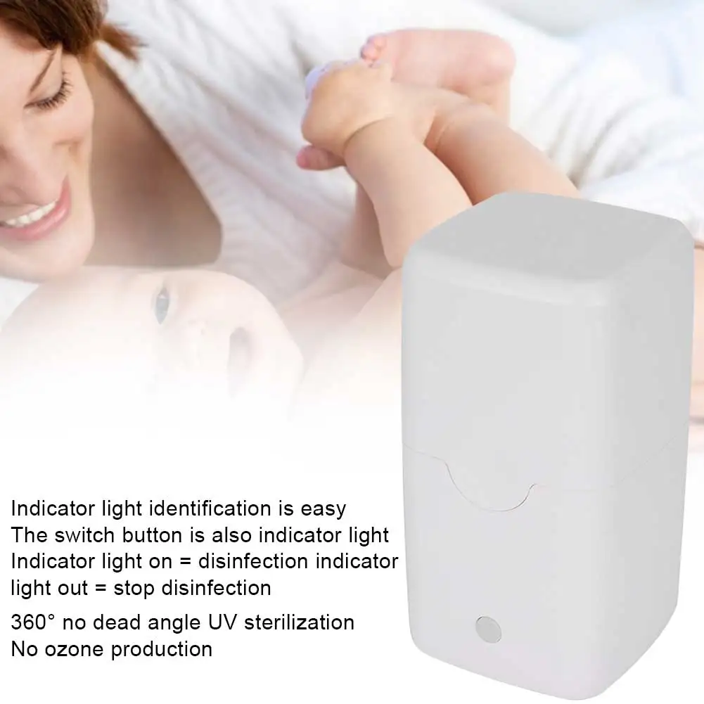 

Electric USB Portable Menstrual Cup Nipple Sterilizer Bacteria Fast Disinfection Machine UV Sterilization Home Clean Health Care