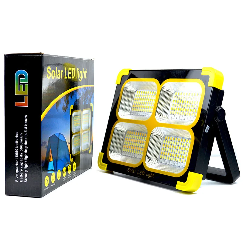 Портативная солнечная панель мощностью 175 Вт с супер яркой светодиодной