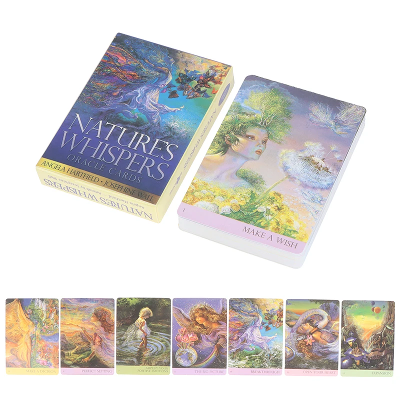

Natures Whispers Oracle Cards Tarot Cards Party Prophecy Divination Board Game 1Box Tarot Deck Cards