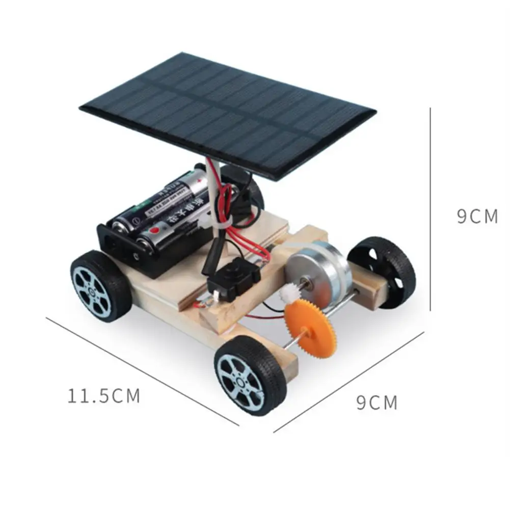 Соларные автомобильные игрушки набора роботов DIY, сборка игрушки, оснащенные образовательными научно-исследовательскими возможностями для мальчиков и девочек.