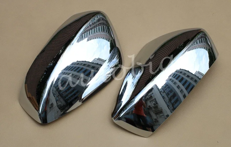 (Комплект из 2) хромированный чехол для бокового зеркала Задняя отделка Mazda2 Mazda3 DJ