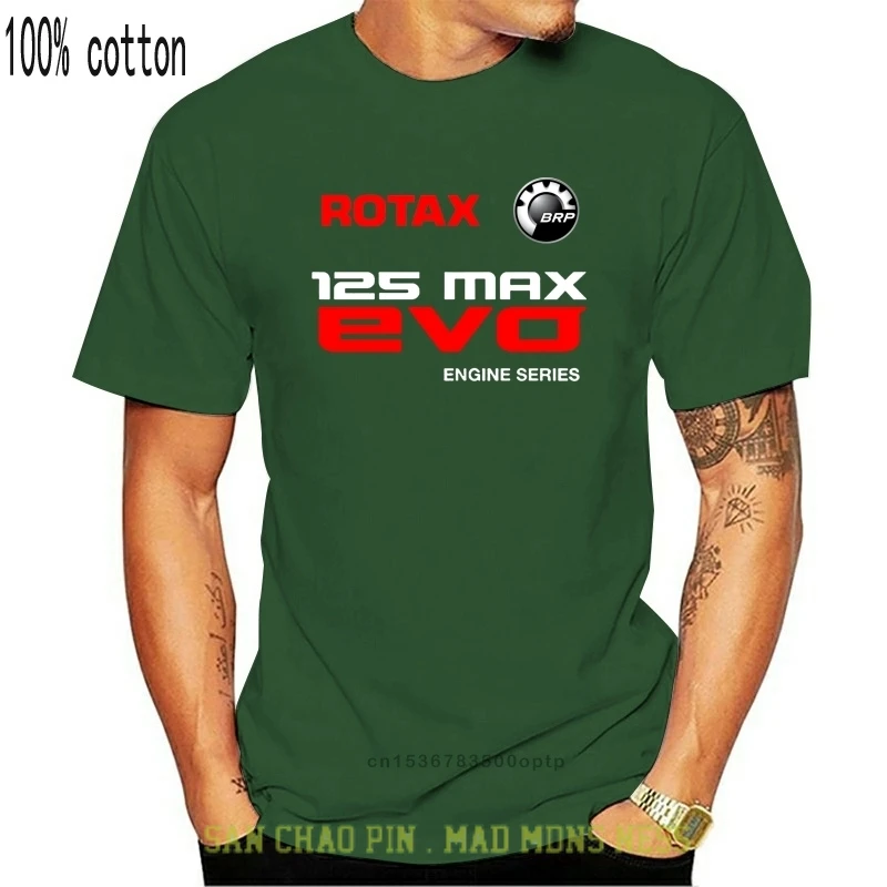 

Футболка Rotax 125 MAX Evo Engine Series BRP с логотипом, футболка унисекс, размер от S до 4XL