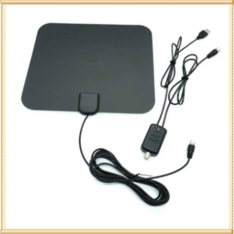 1080P Indoor TV Antenna Digital HDTV Antenna Amplified Booster 50 Mile Range