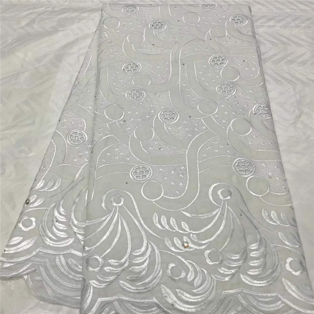 

Ulifelace White Wedding Dry Swiss Voile Lace In Switzerland High Quality Skin Polish Eyelet Cotton African Lace Fabrics CT1203