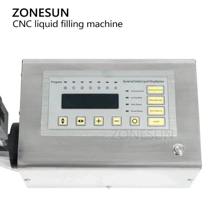 ZONESUN электрический наполнитель автоматическая машина для розлива жидкостей в