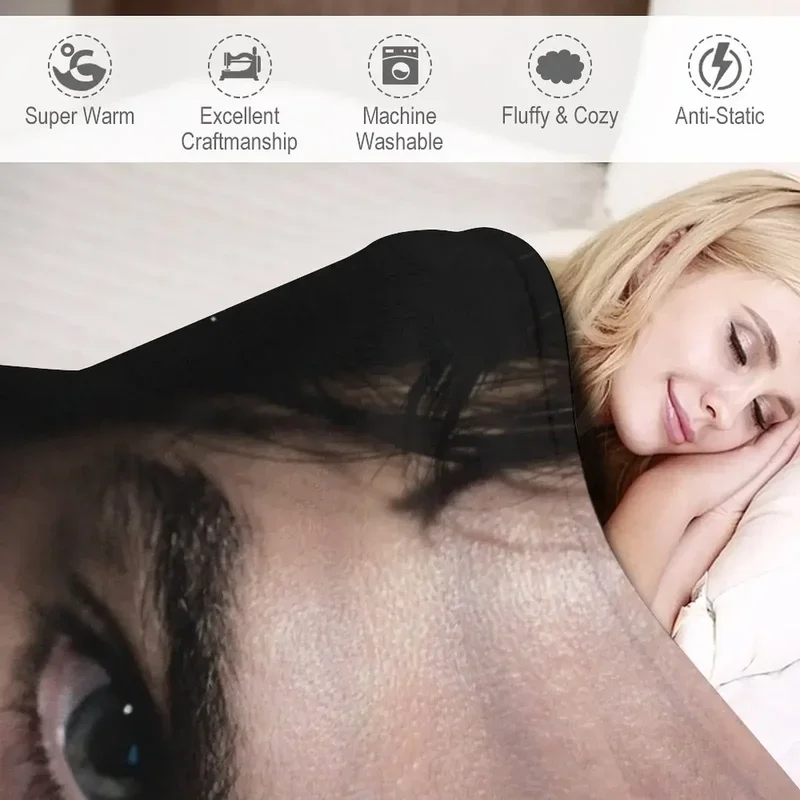 Обложка с рисунком Иана пледы для дивана из фланелевой ткани аниме одеяла