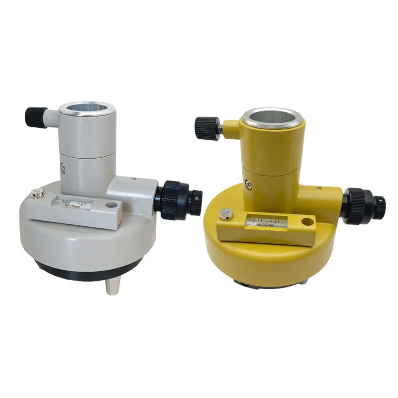 

high quality Gray or yellow Three-Jaw Tribrach Adapter With Optical Plummet For nikon Total Station survey instrument