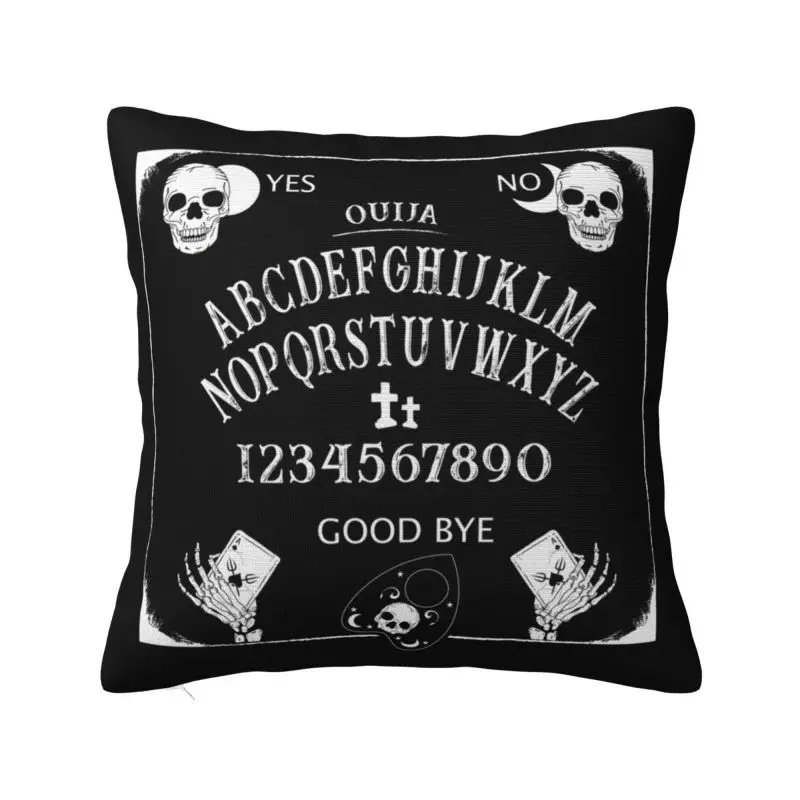 

Ouija спиртовая доска накидка на подушку Чехол для гостиной Хэллоуин Witchcraft оккультная Роскошная искусственная Подушка Чехол