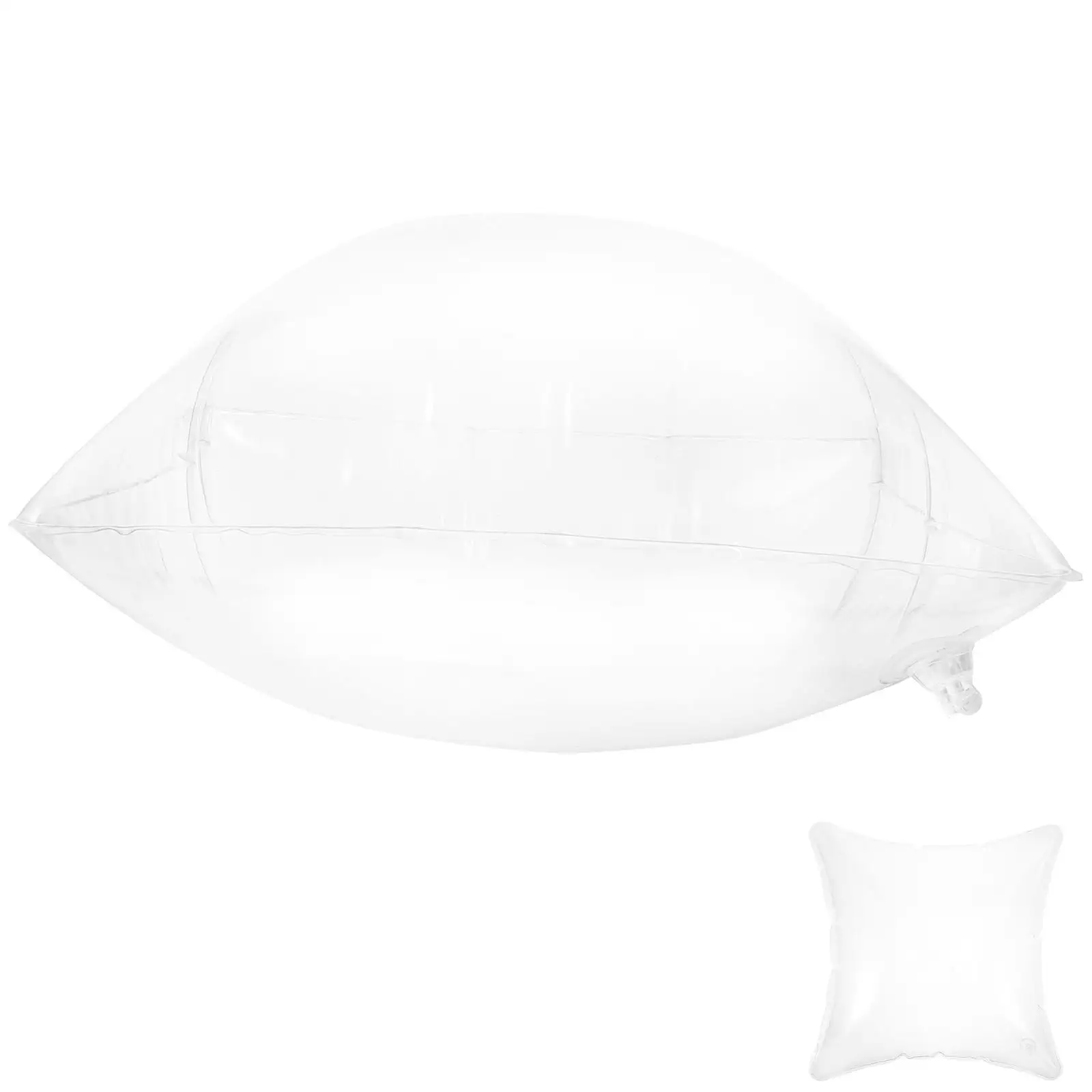 

Прозрачная надувная подушка 50x50 см для кемпинга