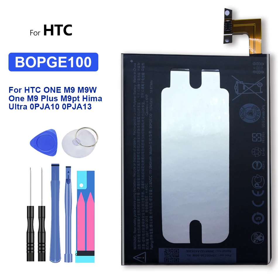 

Новинка 100% года, аккумулятор BOPGE100 емкостью 2840 мАч для HTC ONE M9 M9 + M9W One M9 Plus M9pt Hima Ultra 0PJA10 0PJA1 3, аккумулятор + Подарочные инструменты