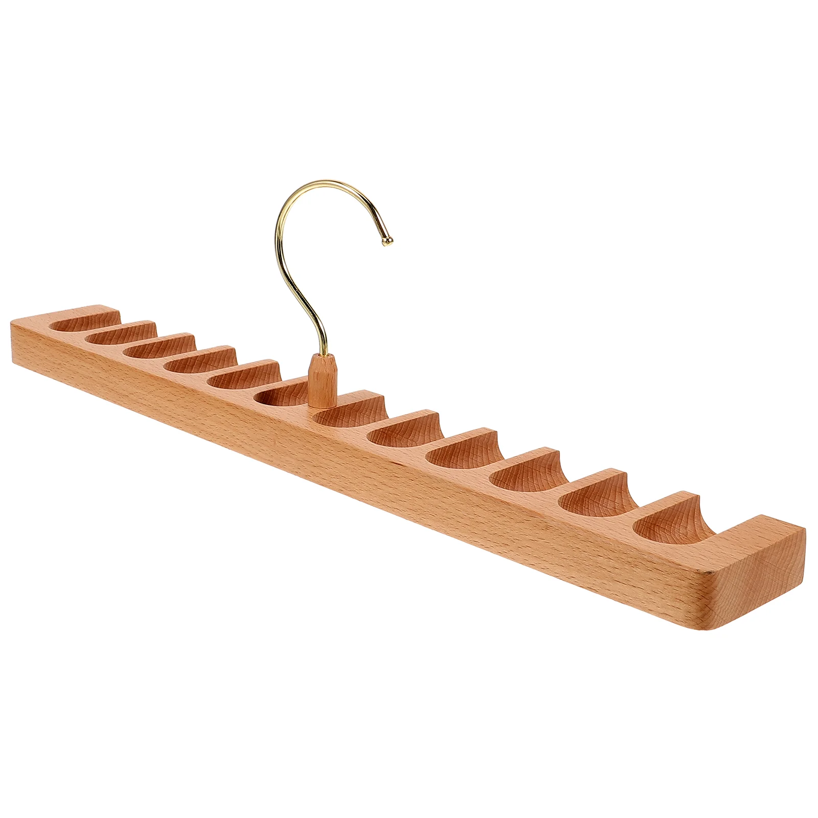 

Belt Hanger Wall Mount Men's Tie Hook Hooks Closet Wooden Rack Man Belts