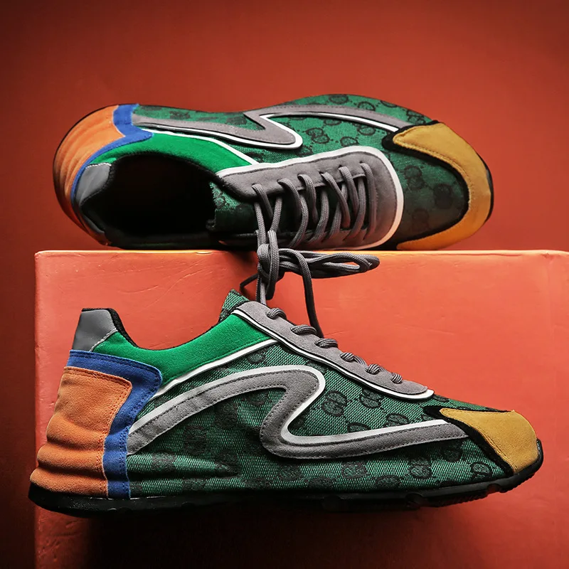 

Men Sneakers Breathable Running Shoes Outdoor Sport Shoes New Fashion Comfortable Men Casual Shoes Lace Up Zapatos De Mujer