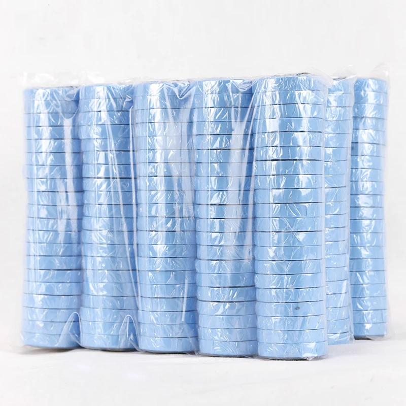 3 yards1 Roll Blue Hair System Tape Double Side Walker Tape Hair Extension Tapes For Lace Closure Lace Front Wig Glue images - 6
