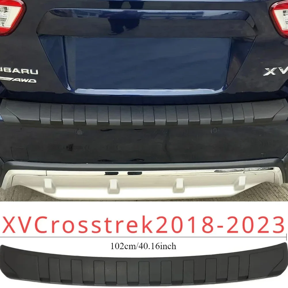 Для Subaru XV Crosstrek Outback Forester 2013-2023 Защитная накладка на задний бампер автомобиля, устойчивая к царапинам защита двери багажника