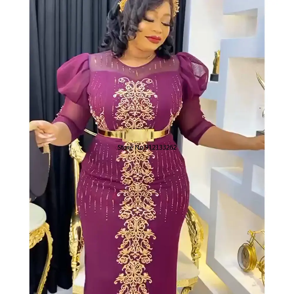 

Plus Size Evening Dresses Women Dashiki African Turkey Wedding Gown Ankara Luxury Party Long Dress Robe 2022 Africa Clothing