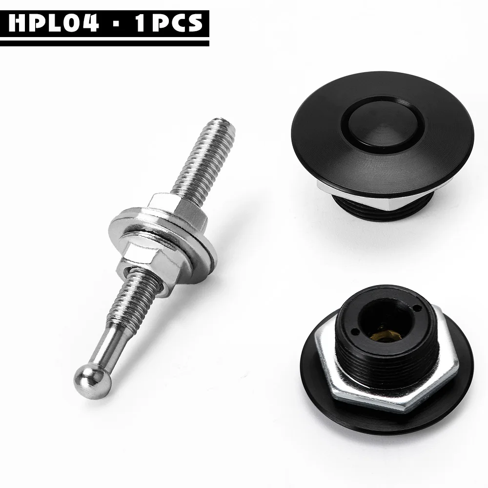 

WLR RACING-Универсальный 1 штука 1,25 "32 мм алюминиевая Кнопка заготовка капюшон шпильки Замок Клип комплект автомобиля быстрые булавки