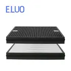 Фильтр HEPA на заказ и Композитный фильтр из активированного угля, детали очистителя воздуха 355*355*45 мм для оформления искусственной кожи