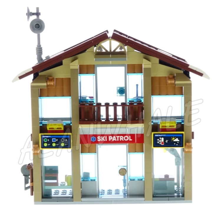 868 шт. городской лыжный курорт зимний снежный парк 2-уровневая спасательная база