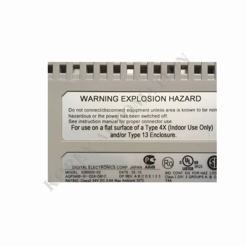 HMI с сенсорным экраном серии GP-3400 AGP3400-S1-D24-D81C AGP3400-S1-D24-CA1M