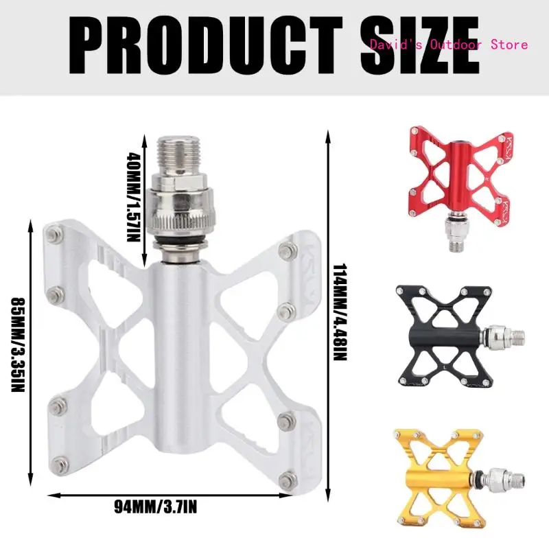 Пыленепроницаемые педали для горных велосипедов нескользящие с широкой