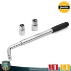 Гаечный ключ LAMEZIA 17-23 мм, телескопический ключ из хромованадиевой стали, ручные инструменты для ремонта автомобиля