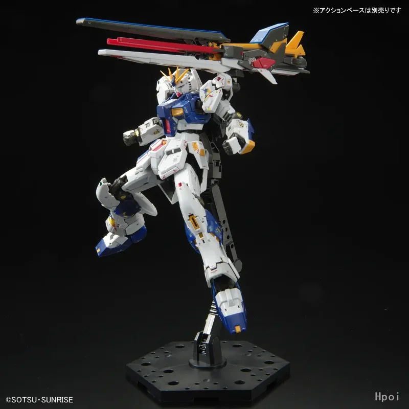 Фото Фигурки Bandai RG RX-93ff Nu Gundam: Сражение Чара, аниме-модель 1/144, сборная модель меха, подарок для фанатов аниме №3
