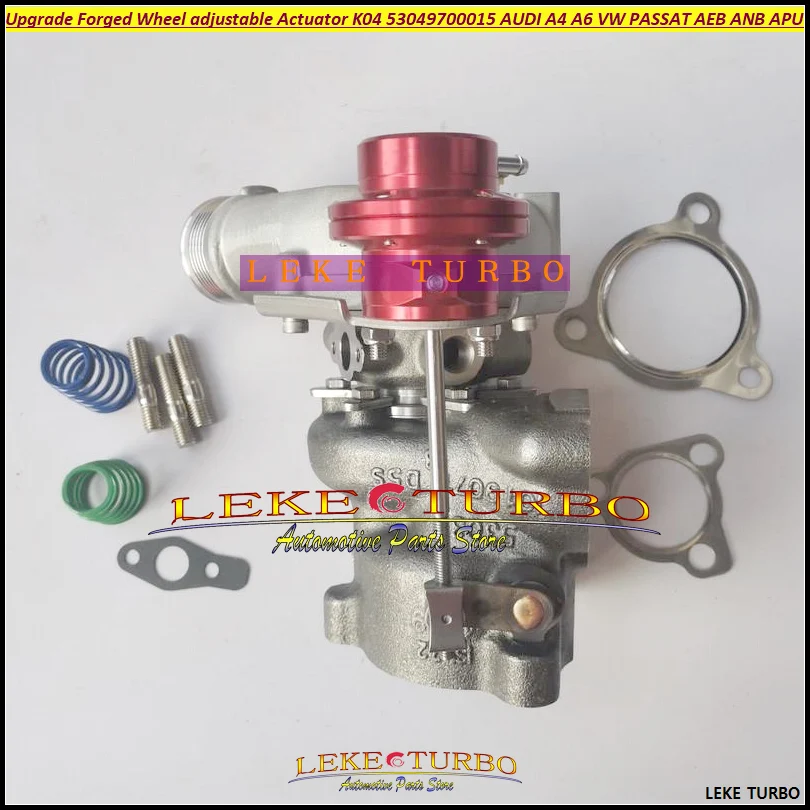 XXX Turbo Upgrade Кованое колесо 46 мм Регулируемый привод K04 53049880015 53049700015 Для AUDI A4 A6 VW PASSAT