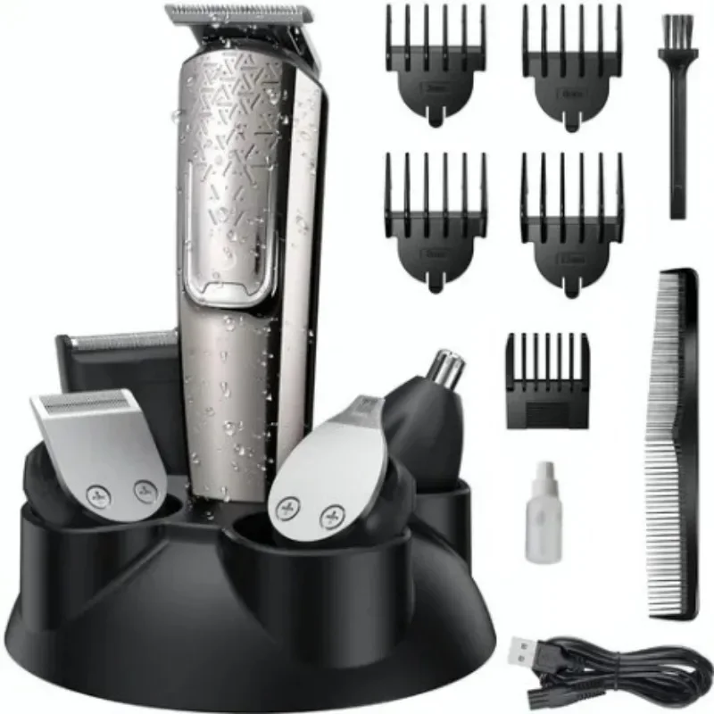Водонепроницаемая электрическая стрижка многофункциональная бритва Мужская