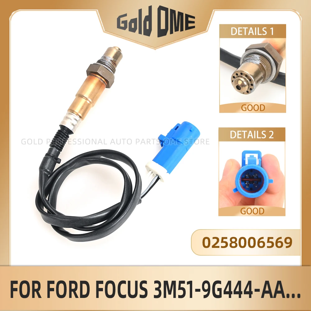 

Новый датчик кислорода лямбда-зонда для Ford Focus 2 3 C-max 0258006569 0 258 006 569 3M51-9G444-AA 1346367 volvo 30650780