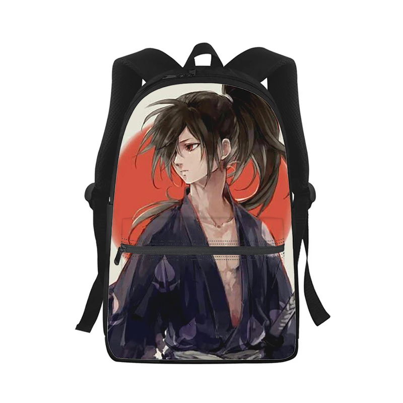 Anime Dororo Men Women Backpack 3D Print Fashion Student School Bag Laptop Backpack Kids Travel Shoulder Bag
