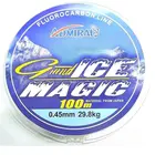 Леска зимняя ADMIRAL MAGIC  честные 100 метров супер прочная рыболовная Бесплатная доставка по России