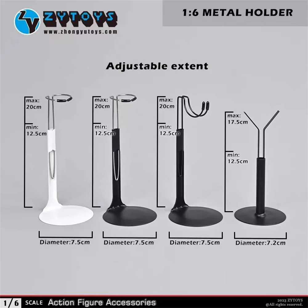 

ZYToys металлический держатель дисплея Регулируемая фигурка модели игрушек 30 см кукла