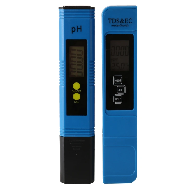 

Измеритель Качества воды TDS PH EC температура 4 в 1 Набор для гидропоники, аквариумов, питьевой воды, RO системы, рыбного пруда и Sw