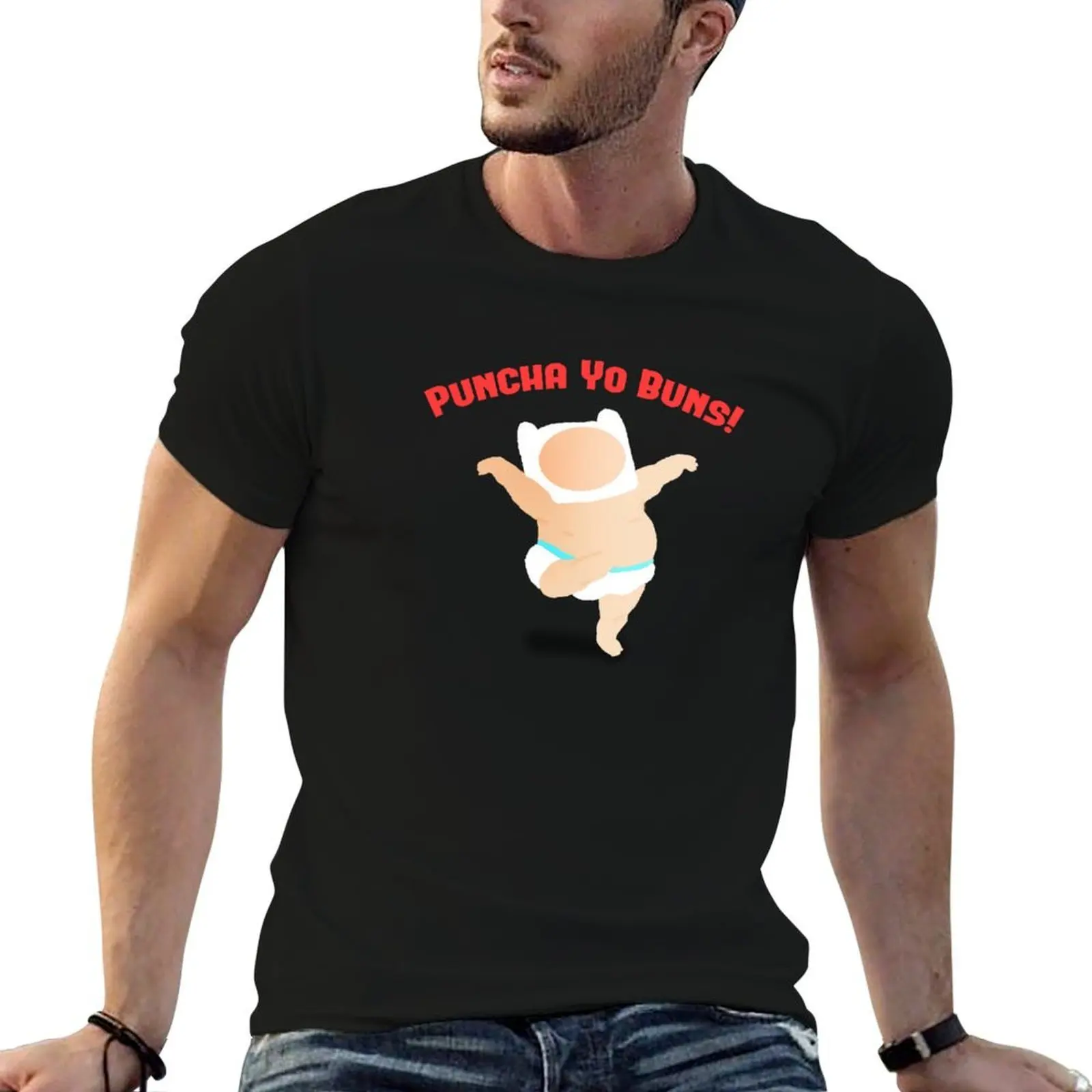 Фото Футболка Puncha Yo Buns от Baby Finn, футболка с короткими рукавами для бега и занятий спортом №1