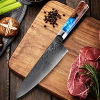 7 inch damascus kitchen knife professional stainless steel meat cleaver japanese craft cleaver boning knife for kitchen tools