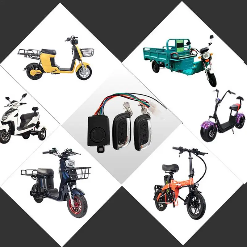 Система сигнализации для скутера противоугонная громкая звуковая сигнализация