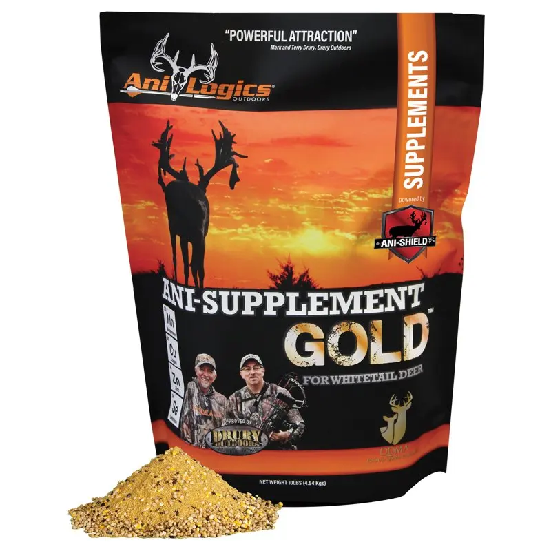

Ani-Logics Ani-Supplement Gold Deer Feed 10lbs - 3pk