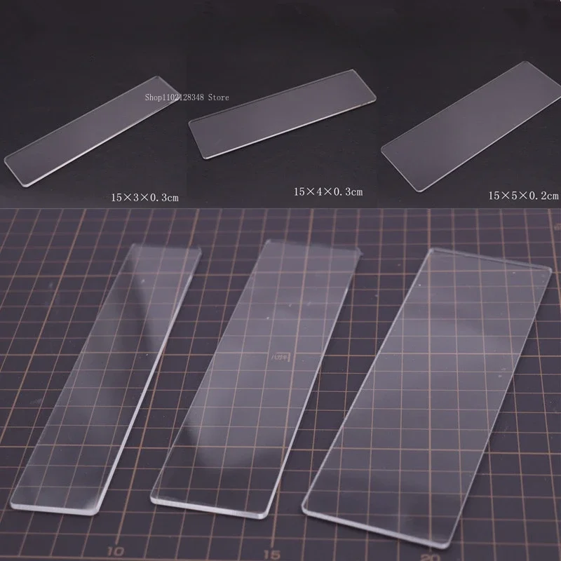 Сверхлегкий инструмент для глины пресс грязи прозрачный акриловый