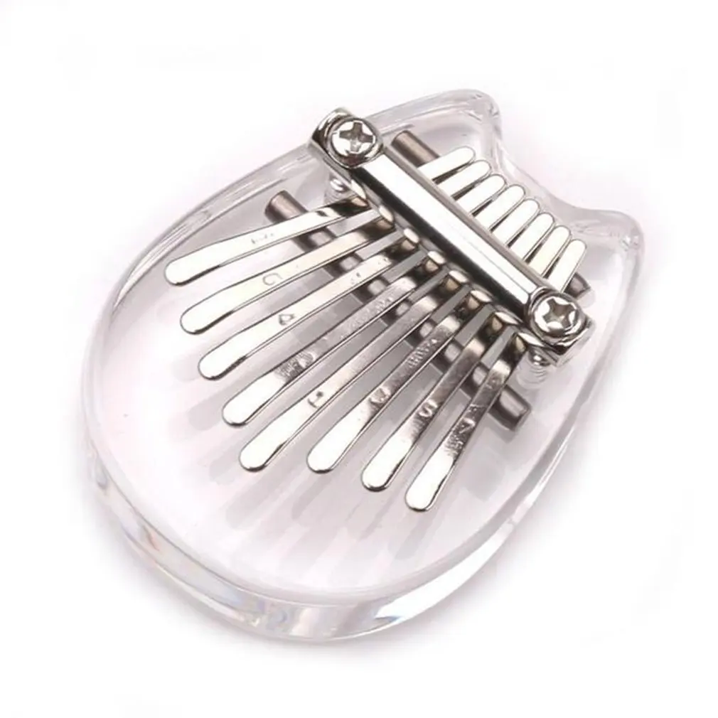 

8 Keys Mini Kalimba Portable Thumb Piano Exquisite Finger Harp Musical Mbira Instrument Gift For Kids Adult Beginners Music Box